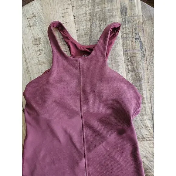 Athleta Intensity Support Top in SuperSonic Russet Brown Size M Athlesure - Picture 3 of 5